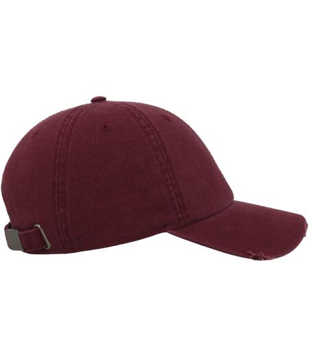 Casquette de baseball adulte bordeaux Atlantis