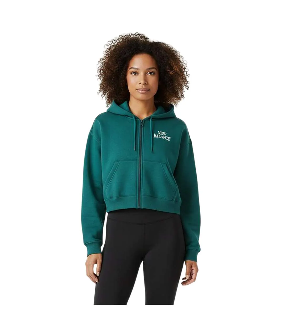 Veste À Capuche Femme Vert New Balance-4