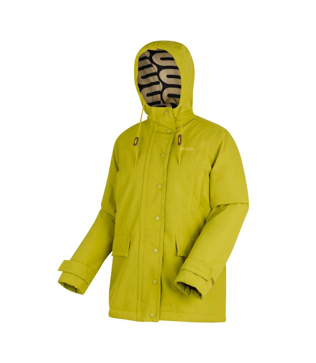 Veste Imperméable Motif/style Uni Orla Kiely Femme Kaki Chiné Regatta-4