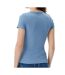 T-Shirt bleu moyen femme tommy hilfiger badge - m-2