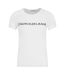 T-shirt Femme Blanc Calvin Klein-2