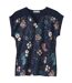 T-shirt femme bleu marine Atlas For Women-1