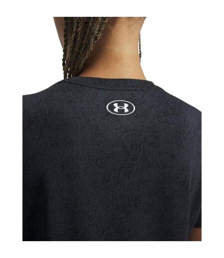 T-shirt Motif/style Tech Femme Noir Under Armour