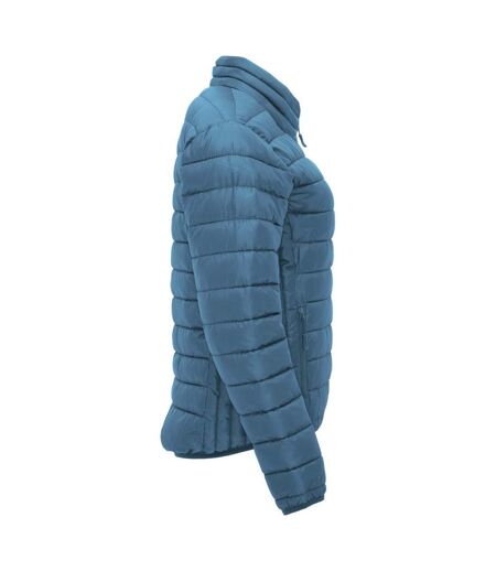Womens/ladies Finland Insulated Jacket Storm Blue Roly