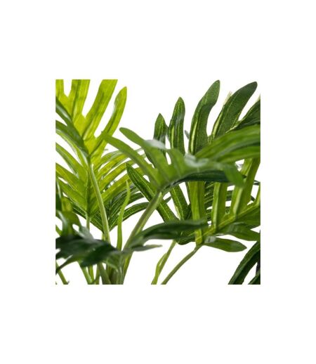 Plante Artificielle en Pot Palmier 28cm Vert