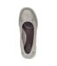 Boulevard Womens/Ladies Slip On Memory Foam Shoes (Grey) - UTDF1338