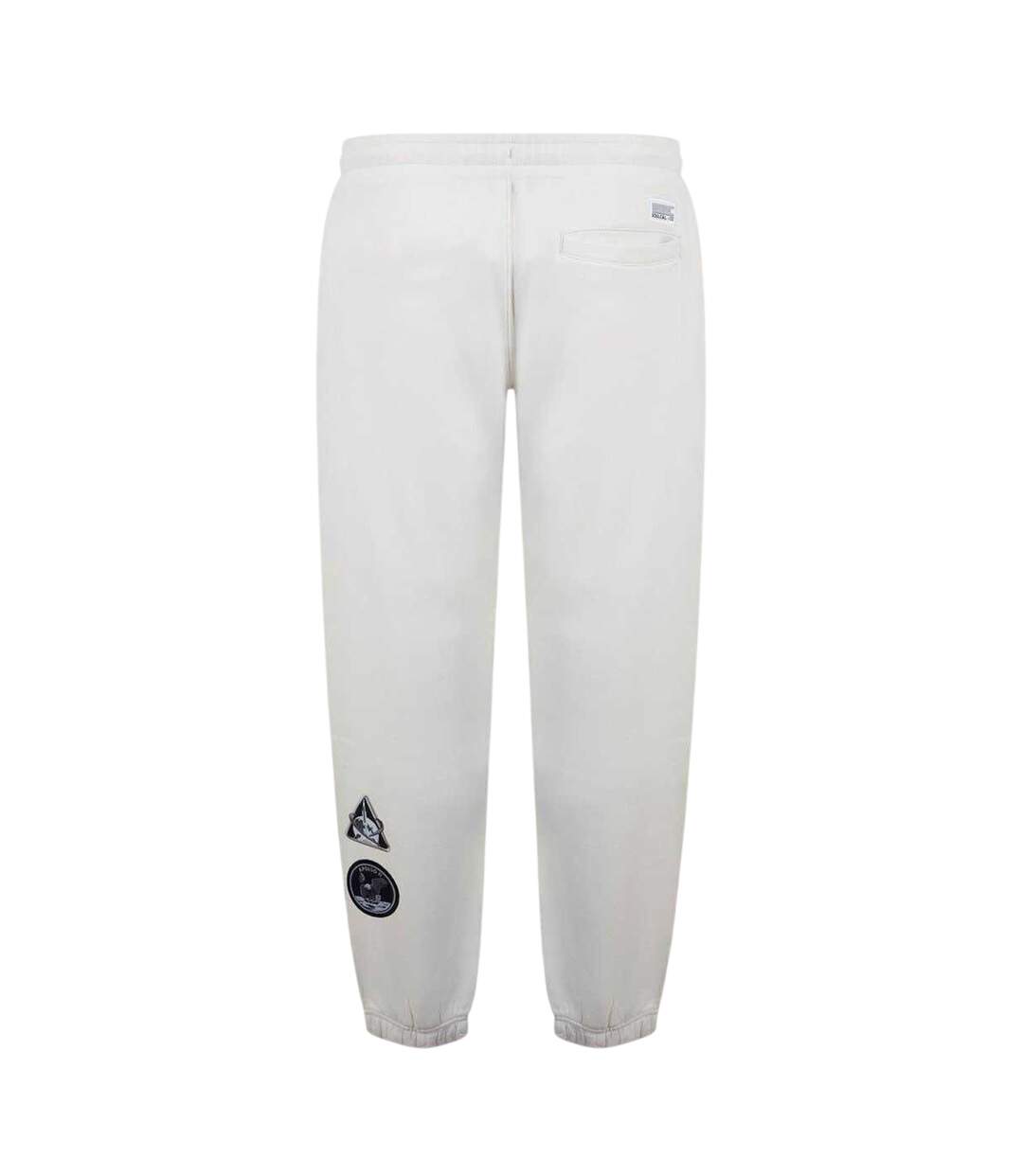 Mens Washed  Slim Joggers Off White NASA-2