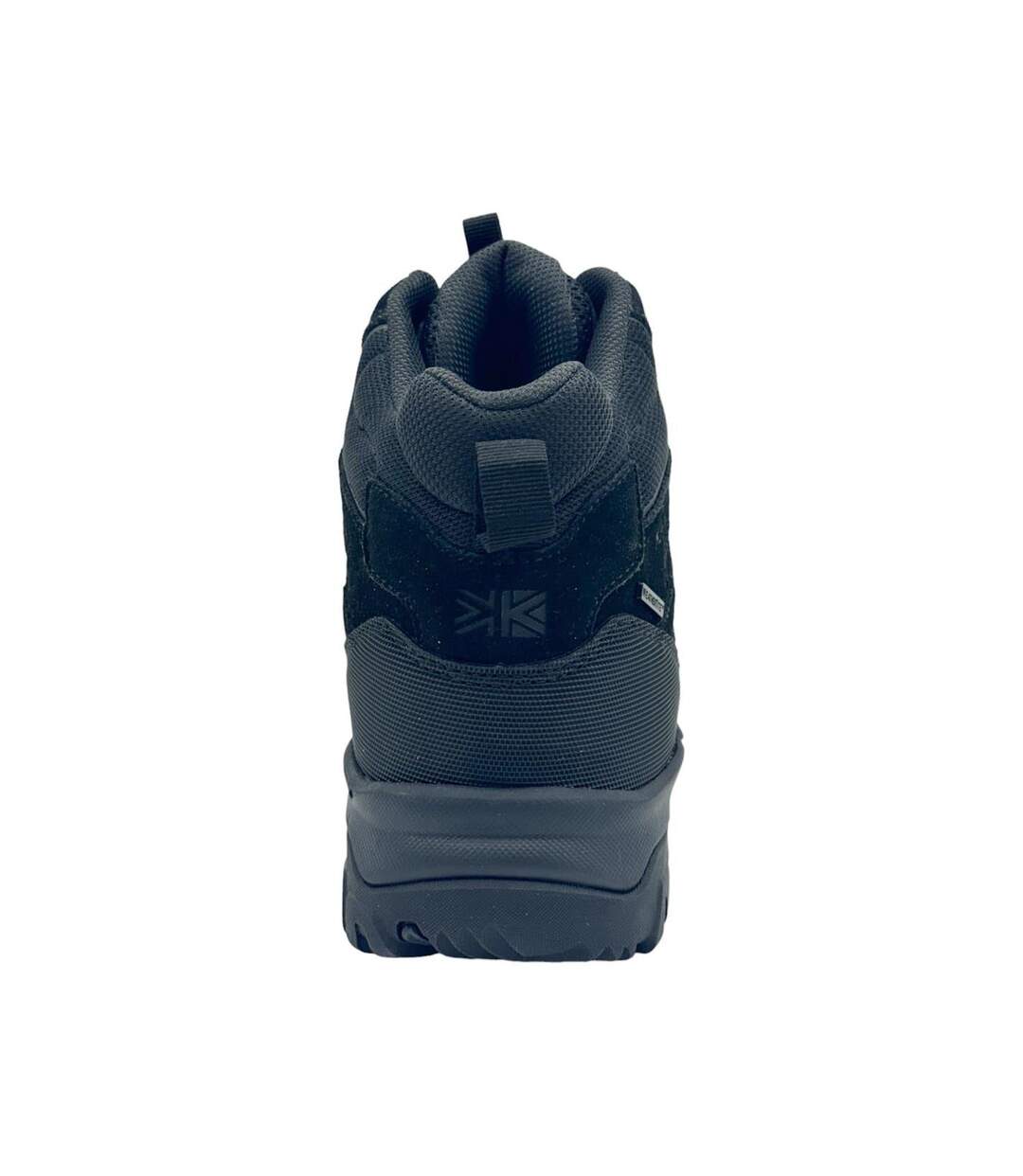 Mens Mount Mid Leather Waterproof Walking Boots Black Karrimor-1