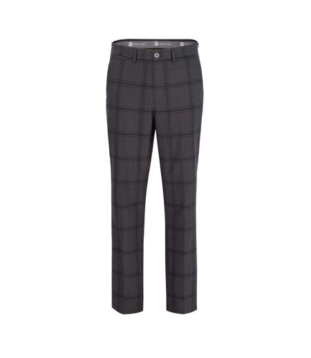 Pantalon De Golf Motif/style À Carreaux Homme Anthracite Slazenger
