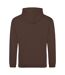 Awdis Unisex College Hooded Sweatshirt / Hoodie (Hot Chocolate) - UTRW164