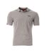 Polo gris homme superdry vint destroy - l-1