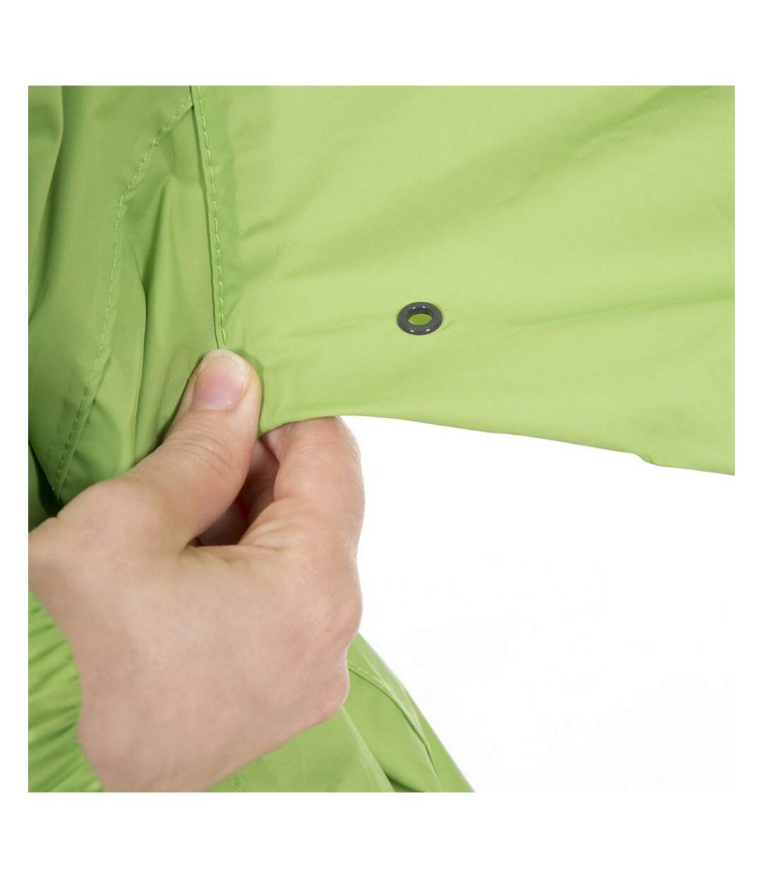 Veste Imperméable Qikpac Adulte Vert Clair Trespass-4