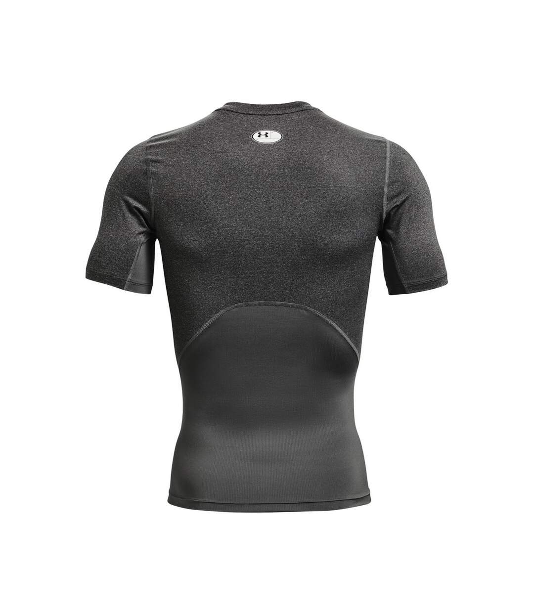 Under Armour Mens Short-Sleeved Compression Shirt (Carbon Heather/Black)