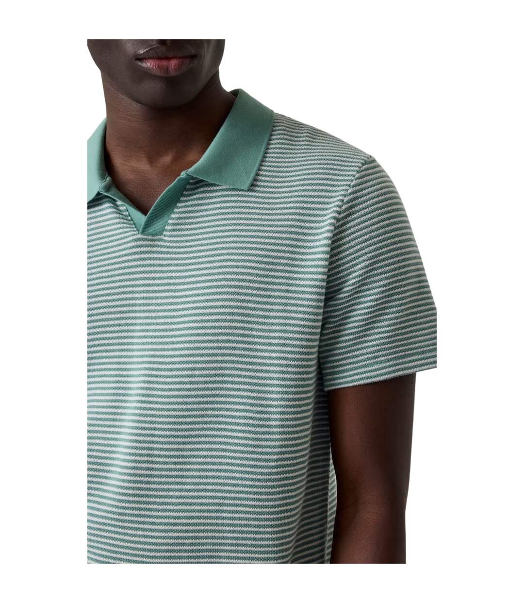 Mens Regular Polo Shirt Slick Blue Guess-4