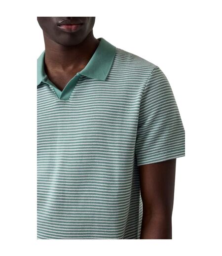 Mens Regular Polo Shirt Slick Blue Guess