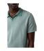 Mens Regular Polo Shirt Slick Blue Guess-4