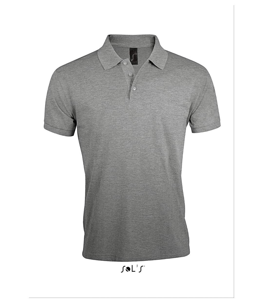 Polo homme polycoton - 00571 - gris chiné