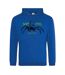 Mens Graphic Print Hoodie Blue Toy Story-1
