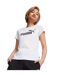 T-shirt Style Logo Essential Femme Blanc Puma-1