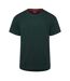 Haut De Pyjama Manches Courtes Laze Homme Vert Hugo-1
