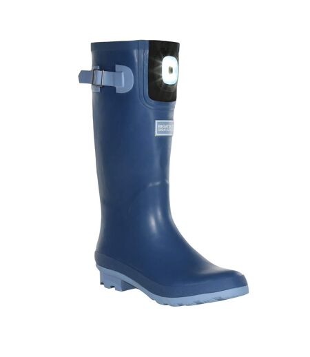 Bottes de pluie fairweather shine femme bleu ardoise Regatta