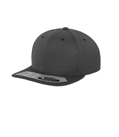 Yupoong Flexfit Unisex 110 Plain Fitted Snapback Cap (Gray)