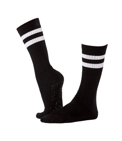 Chaussettes antidérapantes kai femme noir / blanc Tavi Noir