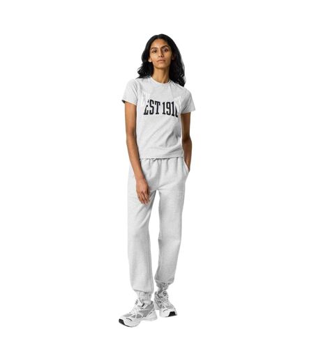 Pantalon De Jogging Motif/style Logo Est Femme Gris Chiné Everlast