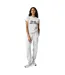 Pantalon De Jogging Motif/style Logo Est Femme Gris Chiné Everlast-1