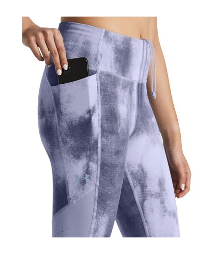 Legging launch femme violet Under Armour