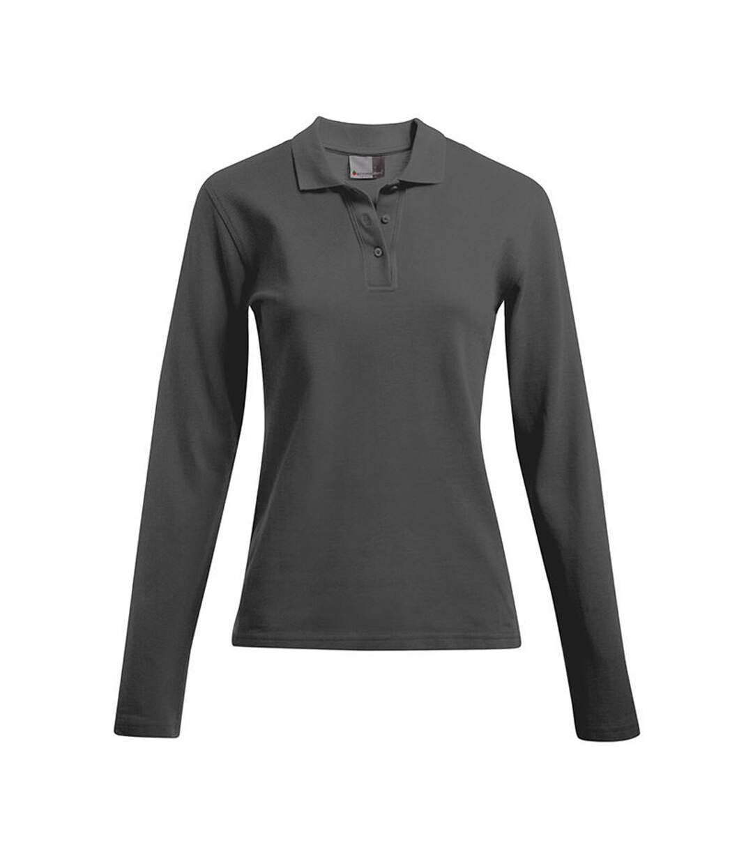 Polo Femme Gris Acier Promodoro-1