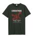 T-shirt Motif/style Linkin Park Hybrid Theory Adulte Charbon Amplified-1