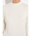 T-shirt doux col montant manches longues-4
