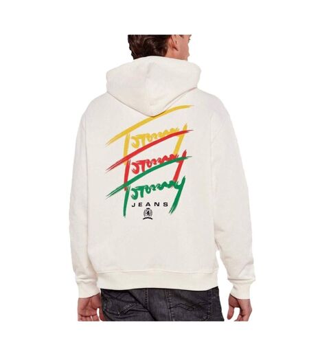 Sweat blanc homme tommy hilfiger dm0dm21372 - l