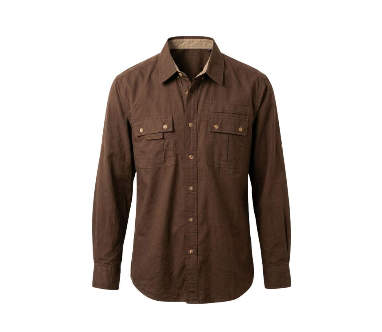 Chemise à carreaux en popeline 021058U001-1