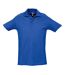 SOLS Mens Spring II Short Sleeve Heavyweight Polo Shirt (Royal Blue)