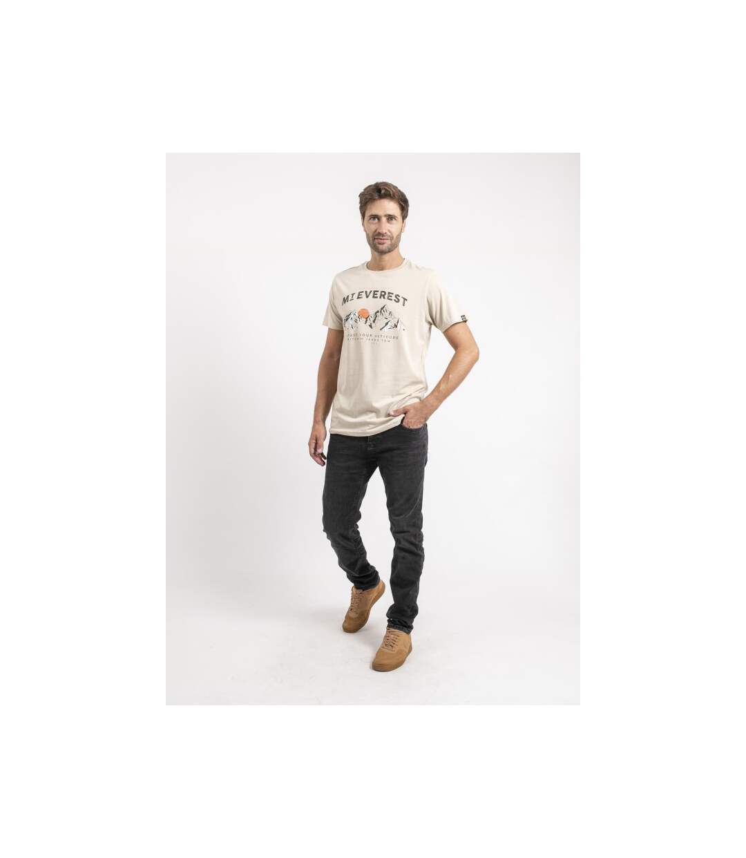 T-shirt manches courtes pur coton JAKIWI-4