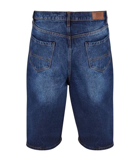 Short 90's Homme Bleu Foncé Délavé Urban Classics