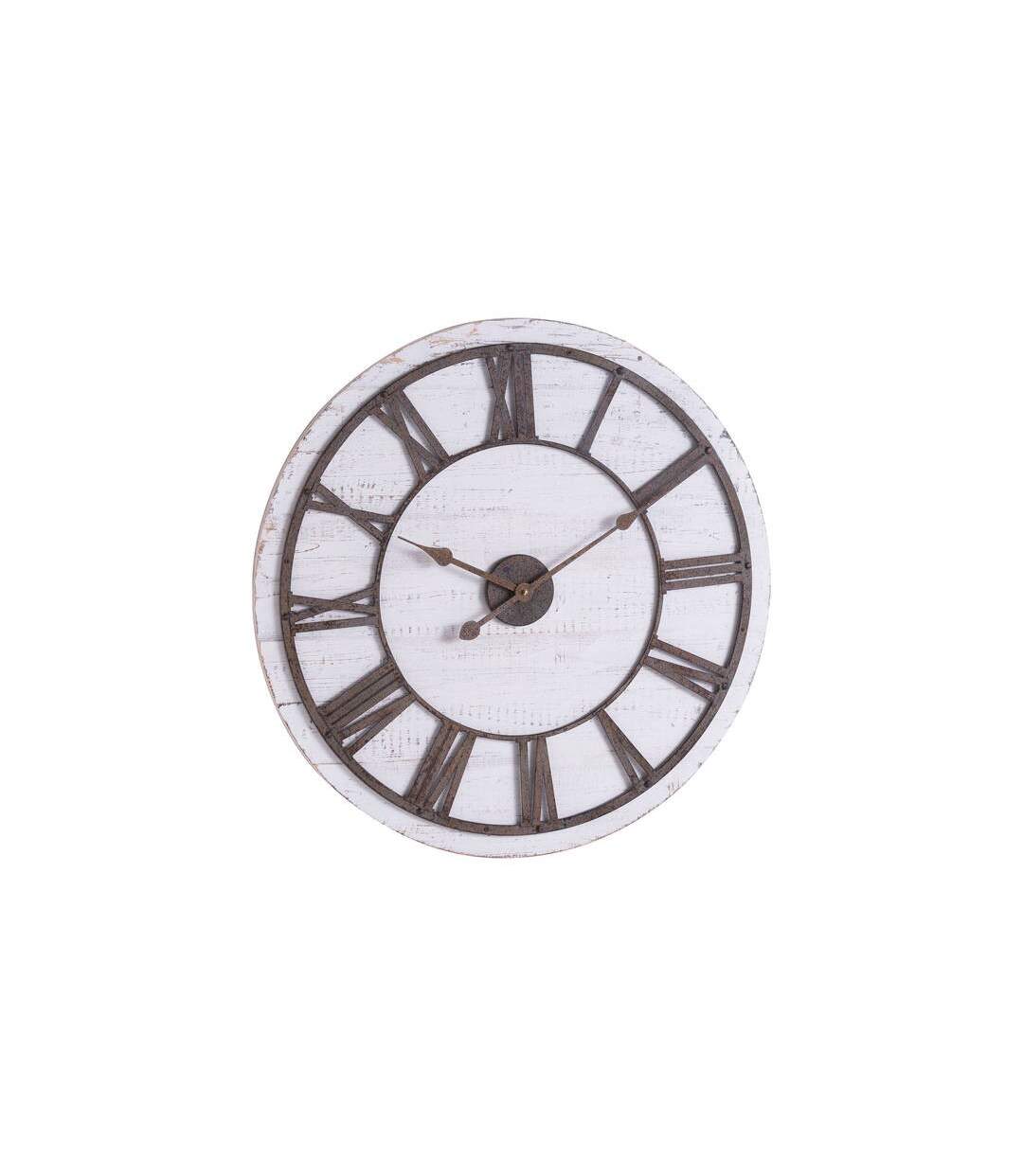 Hill Interiors Rustic Wall Clock (Rust) (One Size) - UTHI3847-1