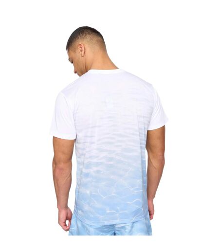 Mens henpool t-shirt denim blue Henleys
