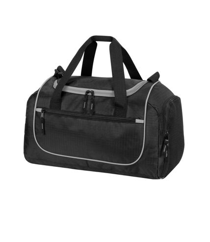 Shugon Piraeus Shoulder Strap Carryall Bag (Black/Light Grey) (One Size) - UTBC3807