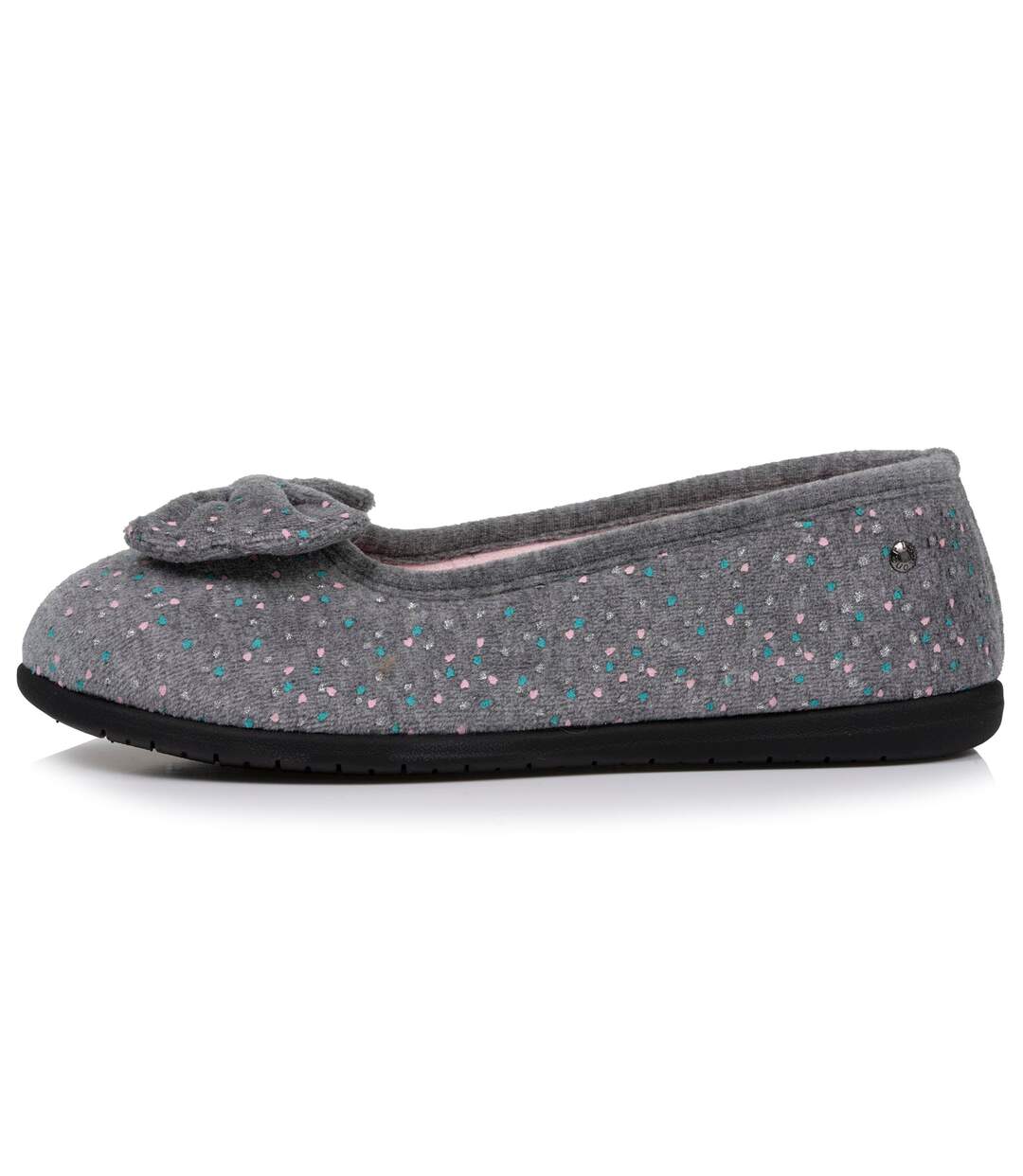 Isotoner Chaussons Ballerines femme souples, ultra confortables et légèrs, confort technologie everywear-3