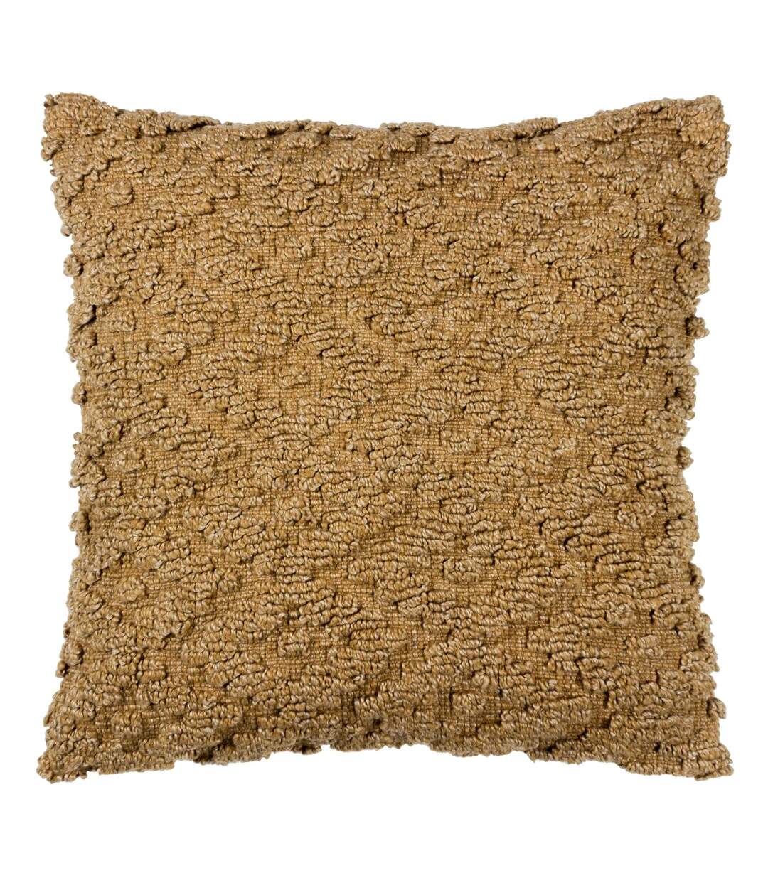 Calvay chunky textured cushion cover 50cm x 50cm honey Yard