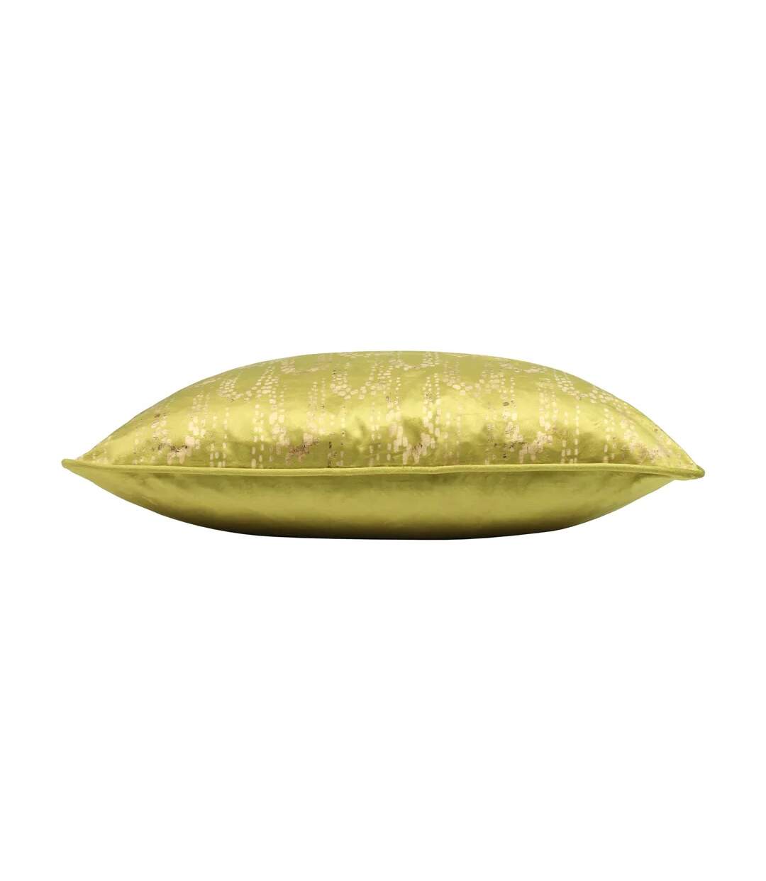 Wisteria velvet square cushion cover one size chartreuse Furn