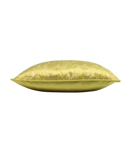 Furn Wisteria Velvet Square Throw Pillow Cover (Chartreuse) (One Size)