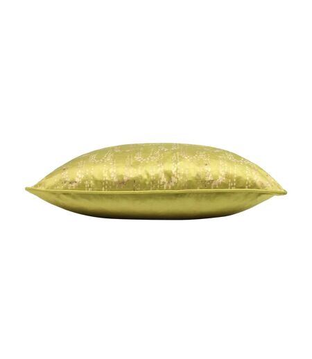 Wisteria velvet square cushion cover one size chartreuse Furn