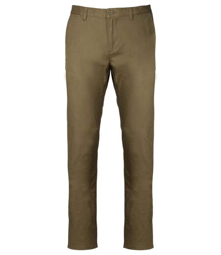 pantalon chino pour homme - K740 - vert khaki
