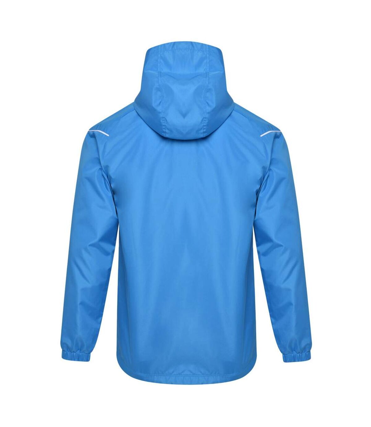 Umbro Mens Hooded Waterproof Jacket (Ibiza Blue/Brilliant White)