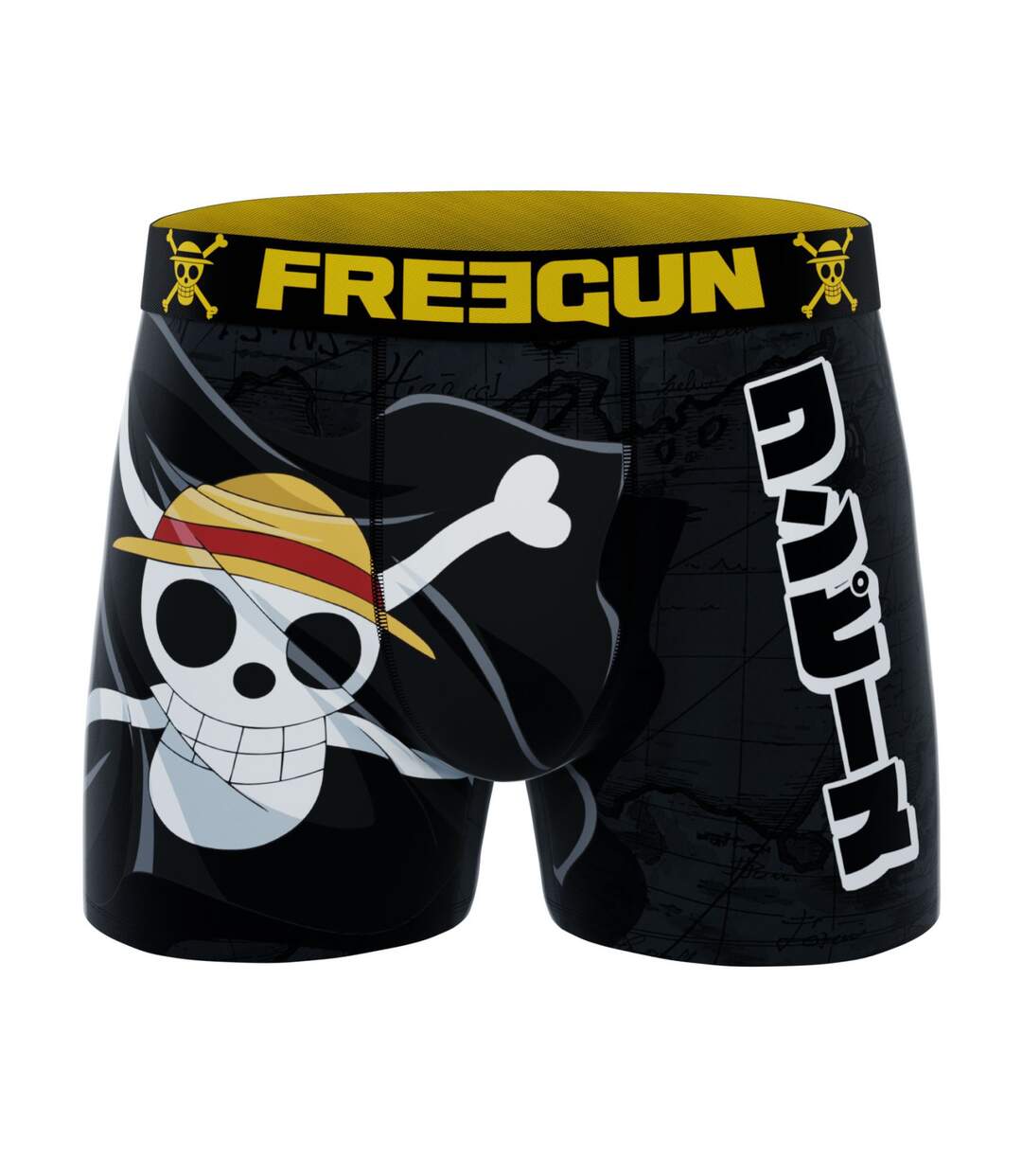 Lot de 4 boxers homme One Piece Freegun-4