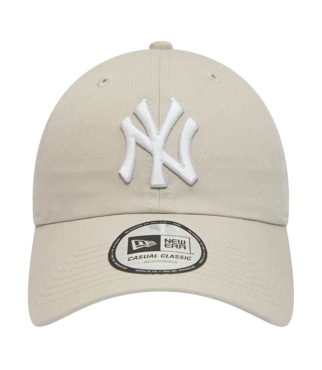 Mens 9twenty League Essentials New York Yankees Baseball Cap Beige New Era-1
